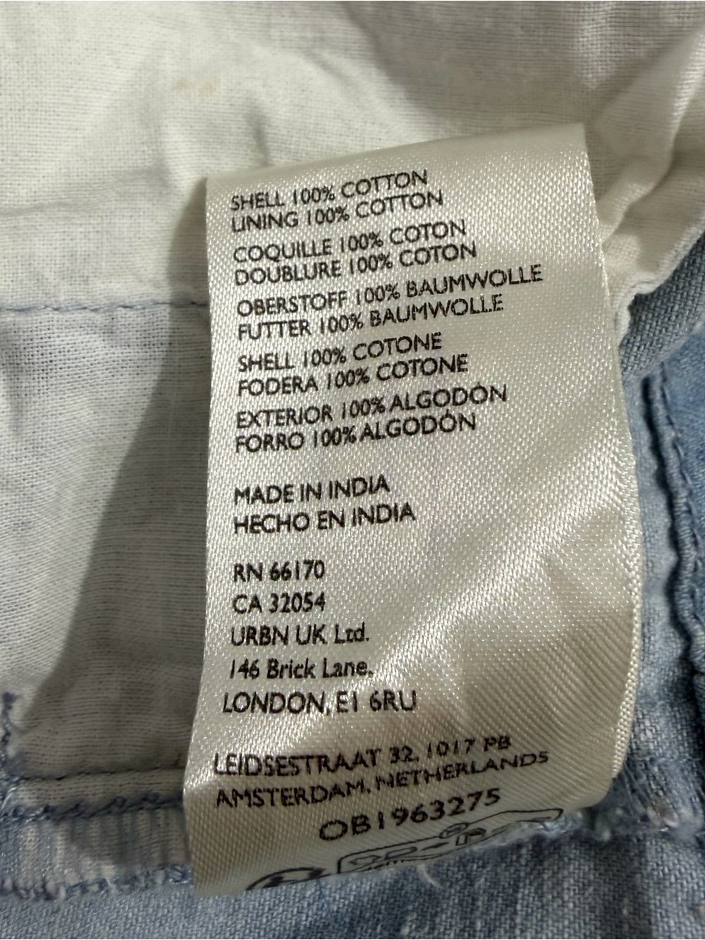 Free People Light Blue Denim Mini Dress - Picture 12 of 12